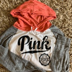Pink long sleeve tee